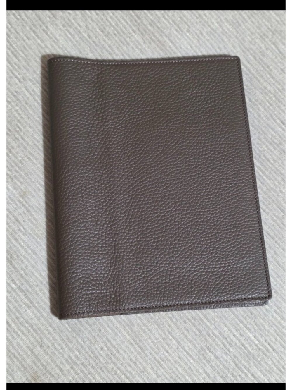 Cloth and paper heirloom folio half letter leon